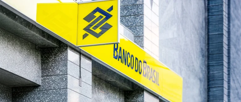 Fachada do banco do brasil