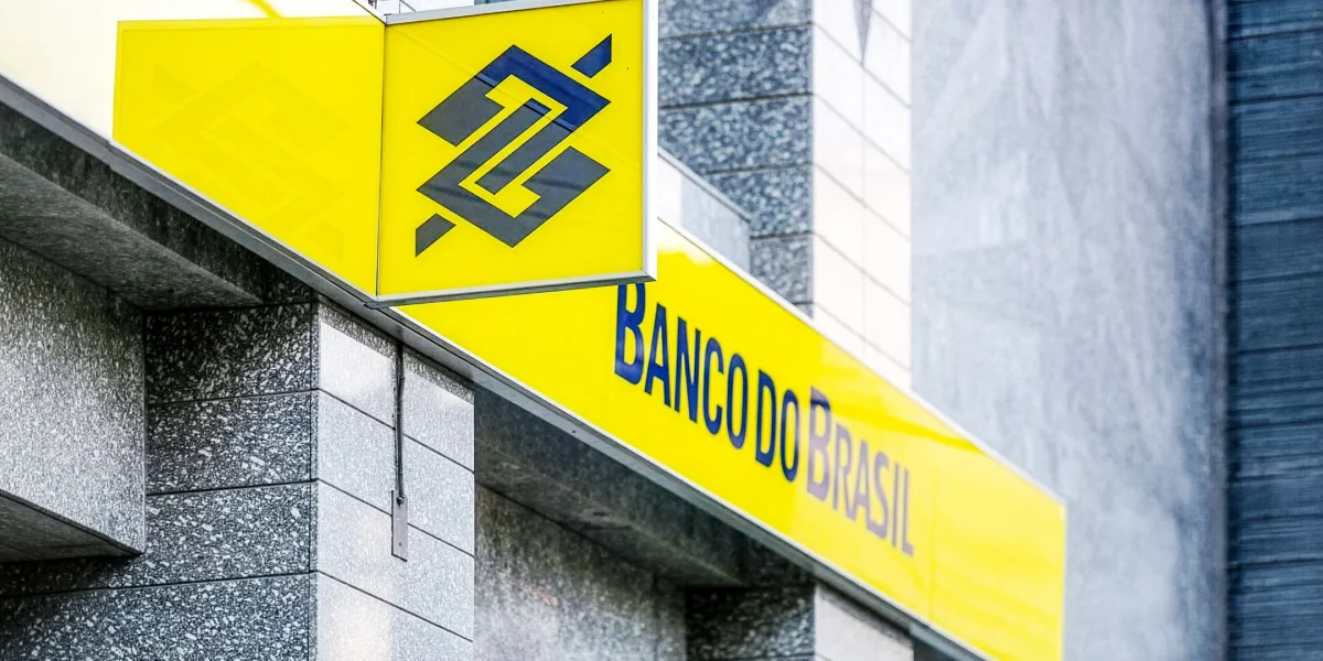 Fachada do banco do brasil